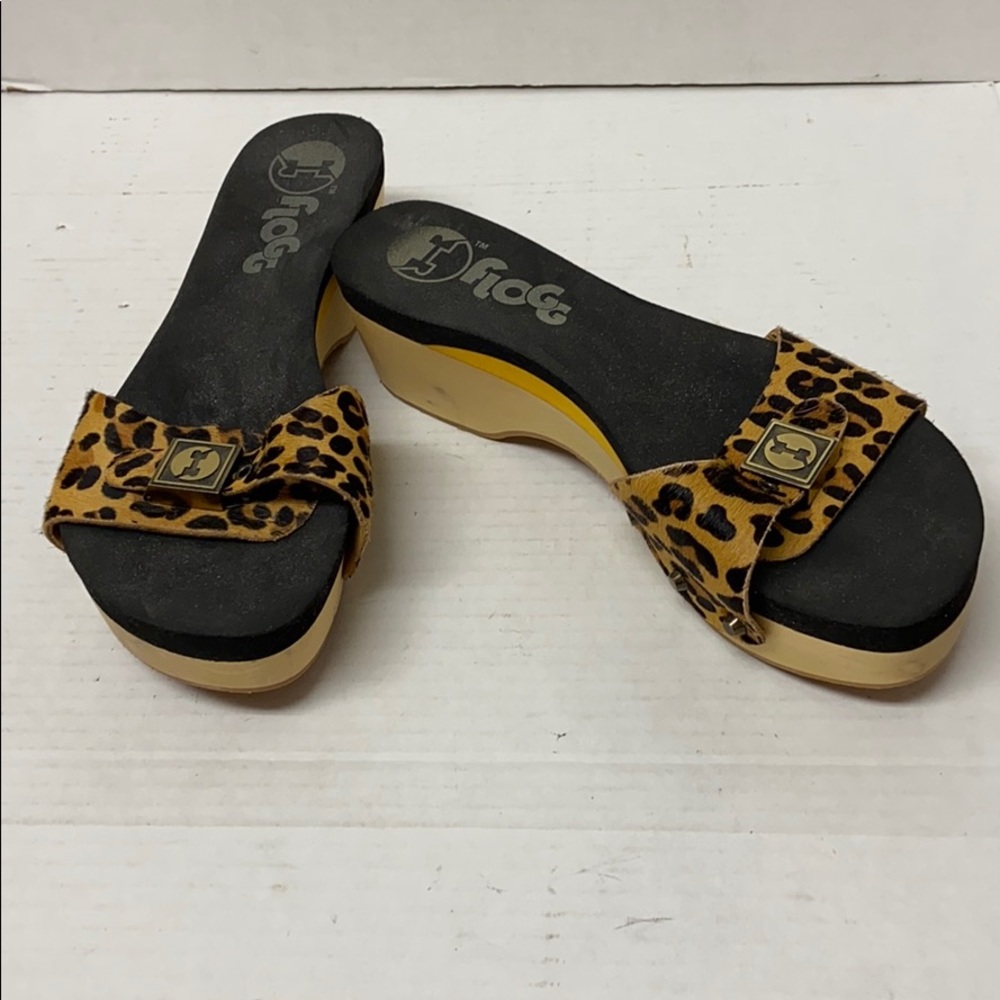 Flogg Wooden Sandals size 7.5